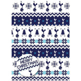 Tottenham Hotspur FC Christmas Gift Wrap LKT Sport Vibrant, colourful gift wrap sheets with tags2 sheets of Christmas wrap featuring multiple Spurs crestsComplete with 2 gift tags featuring the Spurs crestOfficial licensed productApprox 70cm x 50cm Wrappi
