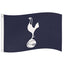 Tottenham Hotspur FC Core Crest Flag LKT Sport Large 100% polyester supporters flagThis classic design features a full colour Spurs crest on a navy blue backgroundPerfect for any wall with ready to hang metal eyeletsOfficial licensed productApprox 152cm x