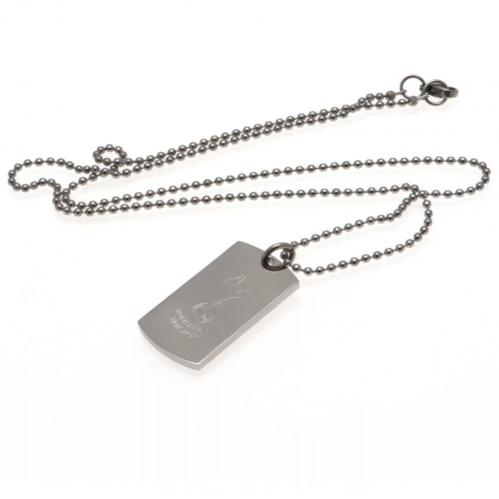 Tottenham Hotspur FC Engraved Dog Tag & Chain LKT Sport Football>Premier League>Tottenham Hotspur FC Necklaces