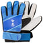Tottenham Hotspur FC Fuse Goalkeeper Gloves Kids LKT Sport Blue goalkeeper gloves featuring a white Tottenham crestWith a latex foam palm and lightweight foam backingElastic strap for secure fitOfficial licensed productSize kidsTo fit approx 67-73mm palm
