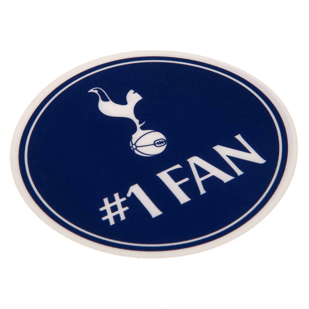 Tottenham Hotspur FC No.1 Fan Car Sticker LKT Sport Football>Premier League>Tottenham Hotspur FC Vehicle Decals