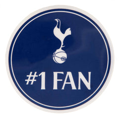 Tottenham Hotspur FC No.1 Fan Car Sticker LKT Sport Football>Premier League>Tottenham Hotspur FC Vehicle Decals