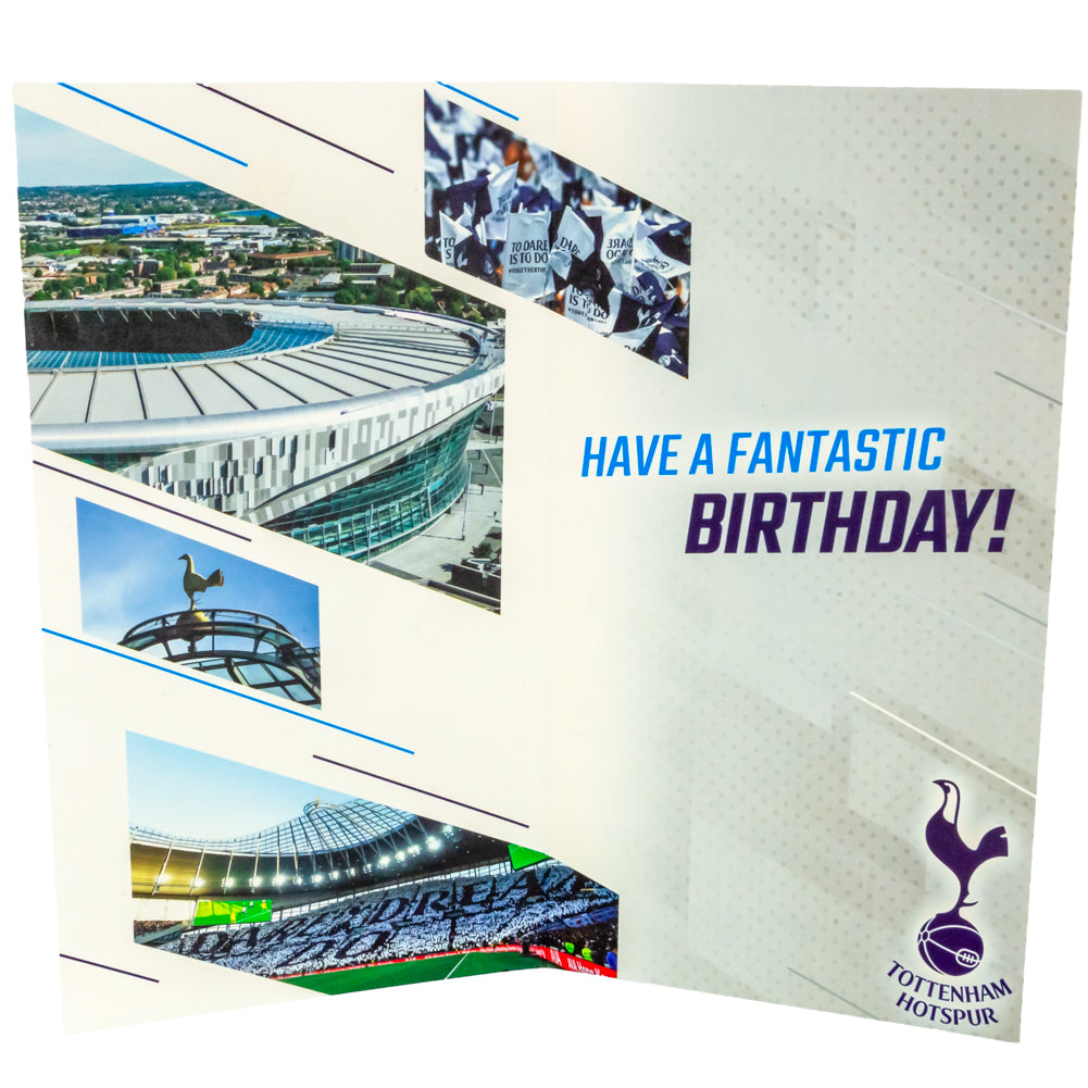 Tottenham Hotspur FC Personalised Birthday Card LKT Sport Football>Premier League>Tottenham Hotspur FC Greeting Cards