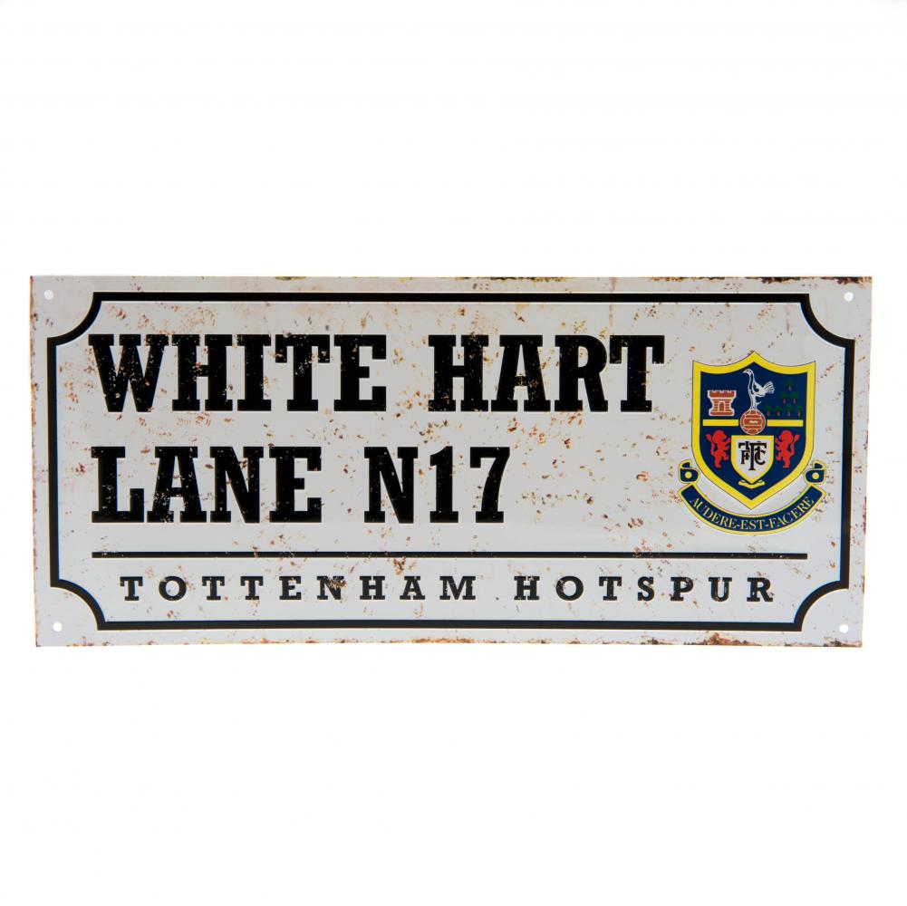 Tottenham Hotspur FC Retro Street Sign LKT Sport Football>Premier League>Tottenham Hotspur FC Novelty Signs
