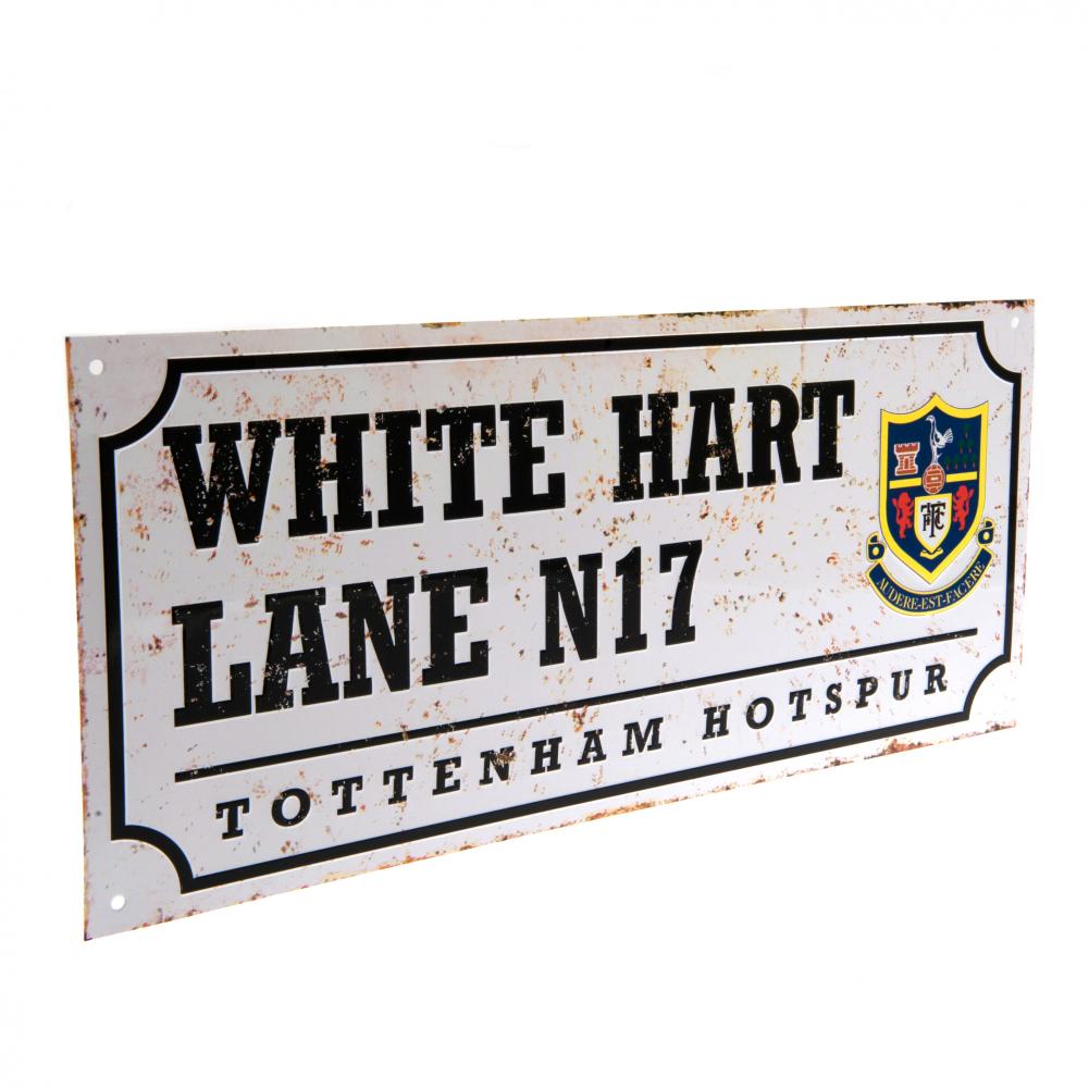 Tottenham Hotspur FC Retro Street Sign LKT Sport Football>Premier League>Tottenham Hotspur FC Novelty Signs