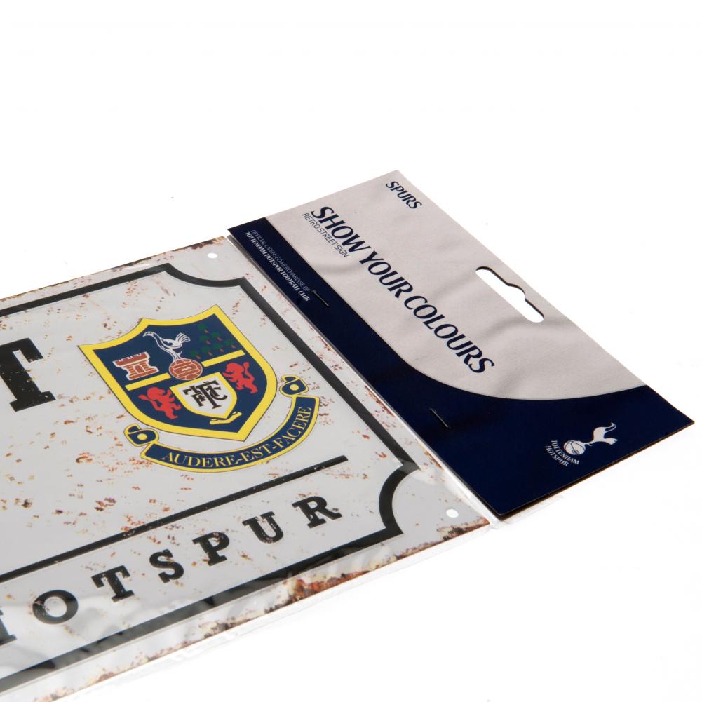 Tottenham Hotspur FC Retro Street Sign LKT Sport Football>Premier League>Tottenham Hotspur FC Novelty Signs