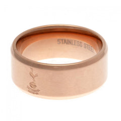 Tottenham Hotspur FC Rose Gold Plated Ring Large LKT Sport Football>Premier League>Tottenham Hotspur FC Rings