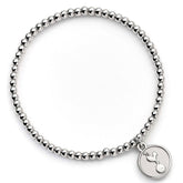 Tottenham Hotspur FC Silver Finish Bead Bracelet LKT Sport Football>Premier League>Tottenham Hotspur FC Bracelets