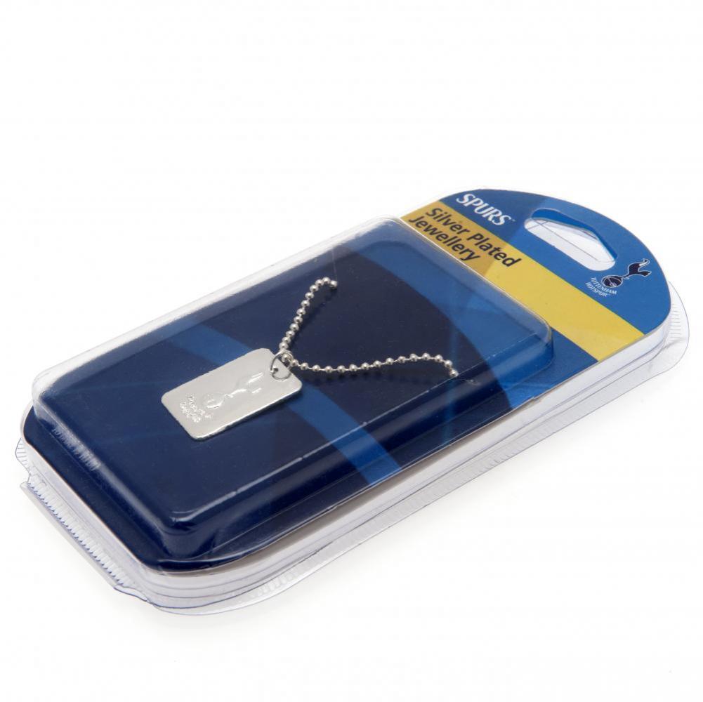 Tottenham Hotspur FC Silver Plated Dog Tag & Chain LKT Sport Football>Premier League>Tottenham Hotspur FC Necklaces