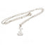 Tottenham Hotspur FC Silver Plated Pendant & Chain LKT Sport Silver plated pendant and necklace Featuring a Spurs crest pendant on a chain necklace With a lobster clasp Official licensed product Necklace approx 50cm (20 inches) Pendant approx 25mm x 10mm
