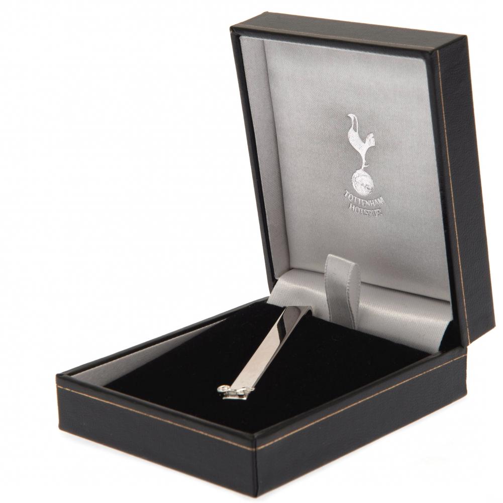 Tottenham Hotspur FC Silver Plated Tie Slide LKT Sport Football>Premier League>Tottenham Hotspur FC Tie Clips