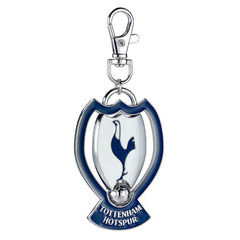 Tottenham Hotspur FC Spinner Bag Charm LKT Sport Bright, colourful and highly detailed metal bag charmFeaturing a spinning center with the Tottenham crestWith a lobster claw claspOfficial licensed productApprox 70mm x 45mm Keychains