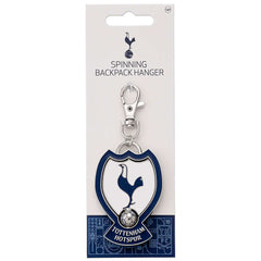 Tottenham Hotspur FC Spinner Bag Charm LKT Sport Bright, colourful and highly detailed metal bag charmFeaturing a spinning center with the Tottenham crestWith a lobster claw claspOfficial licensed productApprox 70mm x 45mm Keychains