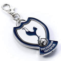 Tottenham Hotspur FC Spinner Bag Charm LKT Sport Bright, colourful and highly detailed metal bag charmFeaturing a spinning center with the Tottenham crestWith a lobster claw claspOfficial licensed productApprox 70mm x 45mm Keychains