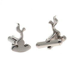 Tottenham Hotspur FC Stainless Steel Formed Cufflinks LKT Sport Football>Premier League>Tottenham Hotspur FC Cufflinks