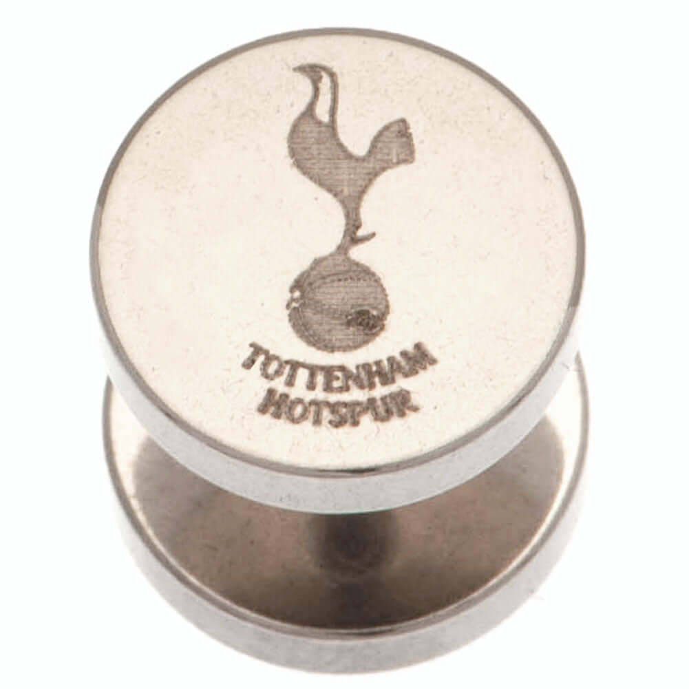 Tottenham Hotspur FC Stainless Steel Stud Earring LKT Sport Stud earring with a detailed laser printFeatures the Spurs crest on a screw back fixingMade from durable stainless steelOfficial licensed productApprox 10mm x 10mm Earrings