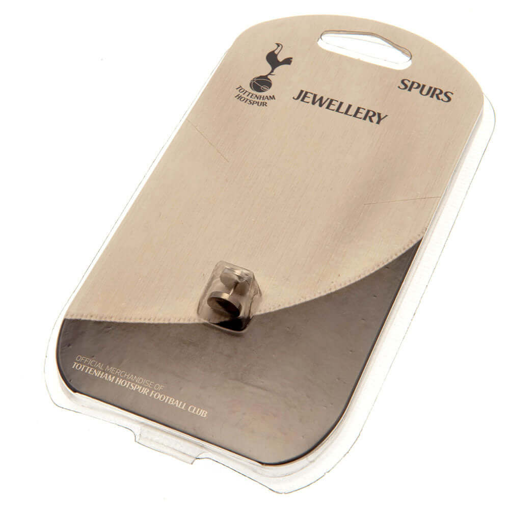 Tottenham Hotspur FC Stainless Steel Stud Earring LKT Sport Stud earring with a detailed laser printFeatures the Spurs crest on a screw back fixingMade from durable stainless steelOfficial licensed productApprox 10mm x 10mm Earrings