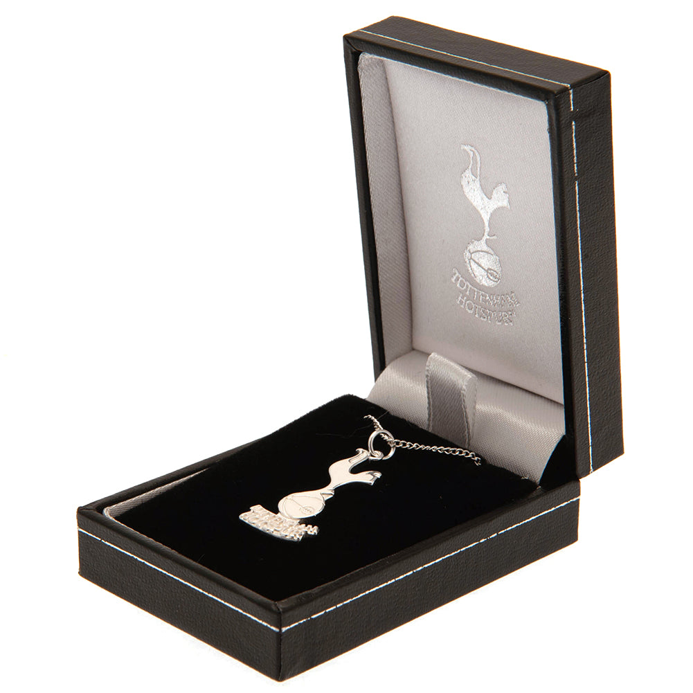 Tottenham Hotspur FC Sterling Silver Pendant & Chain LKT Sport Football>Premier League>Tottenham Hotspur FC Charms & Pendants