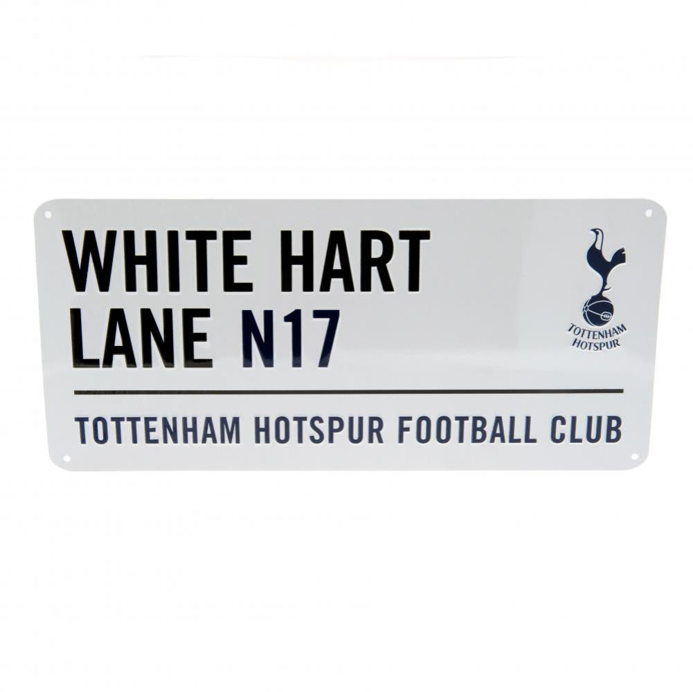 Tottenham Hotspur FC White Street Sign LKT Sport Football>Premier League>Tottenham Hotspur FC Novelty Signs