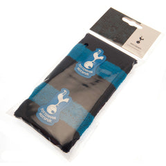 Tottenham Hotspur FC Wristbands LKT Sport Pack of 2 soft cotton sweatbandsIn navy blue with electric blue bands, featuring the club crestElasticated, one size fits allOfficial licensed productApprox 7cm wide Sweat Wristbands