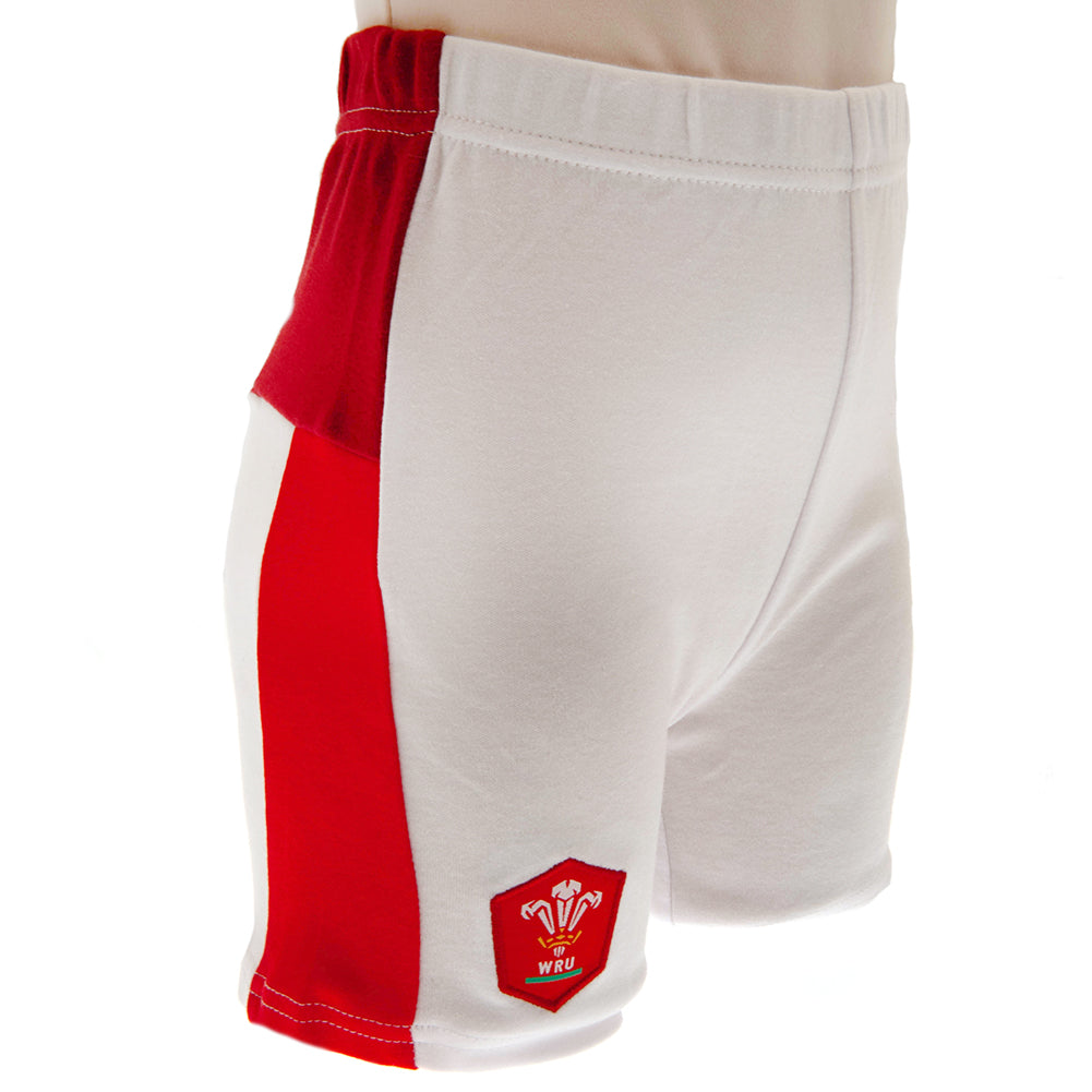 Wales RU Shirt & Short Set 9/12 mths SP LKT Sport Rugby>Wales RU Baby & Children's Outfits