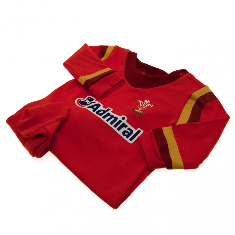 Wales RU Sleepsuit 12/18 mths GD LKT Sport Rugby>Wales RU Baby & Children's Sleepwear