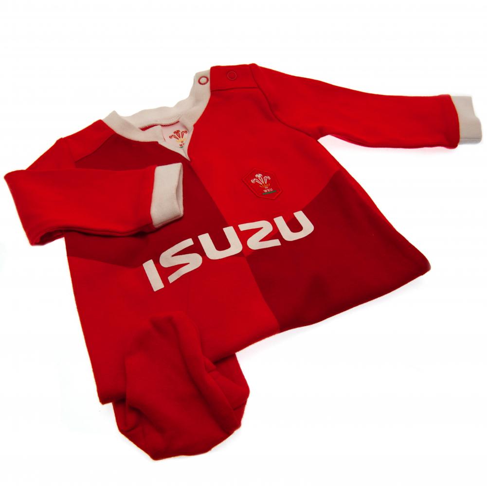 Wales RU Sleepsuit 9/12 mths QT LKT Sport Rugby>Wales RU Baby & Children's Sleepwear