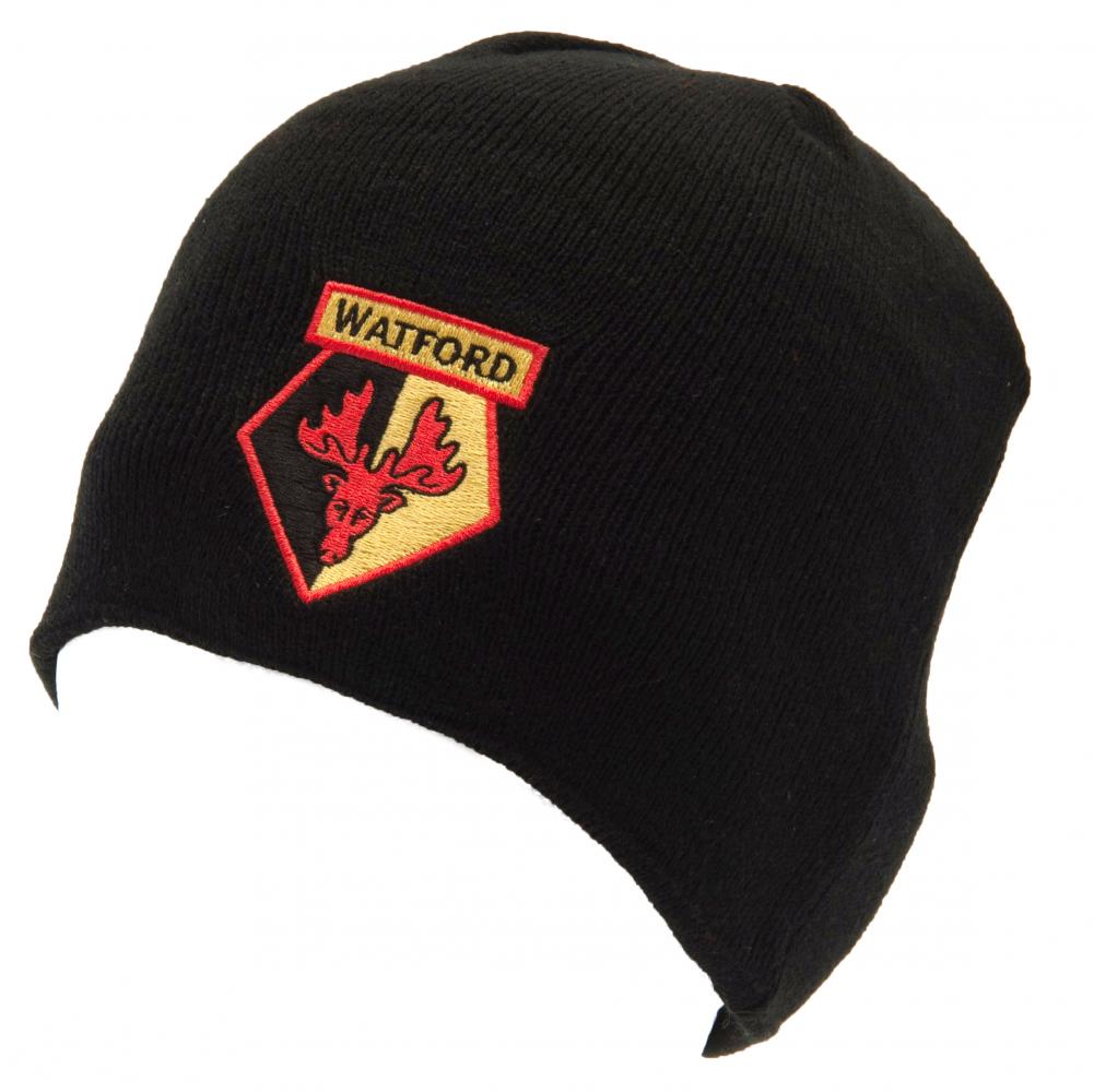 Watford FC Black Beanie LKT Sport Football>Football League>Watford FC Beanies