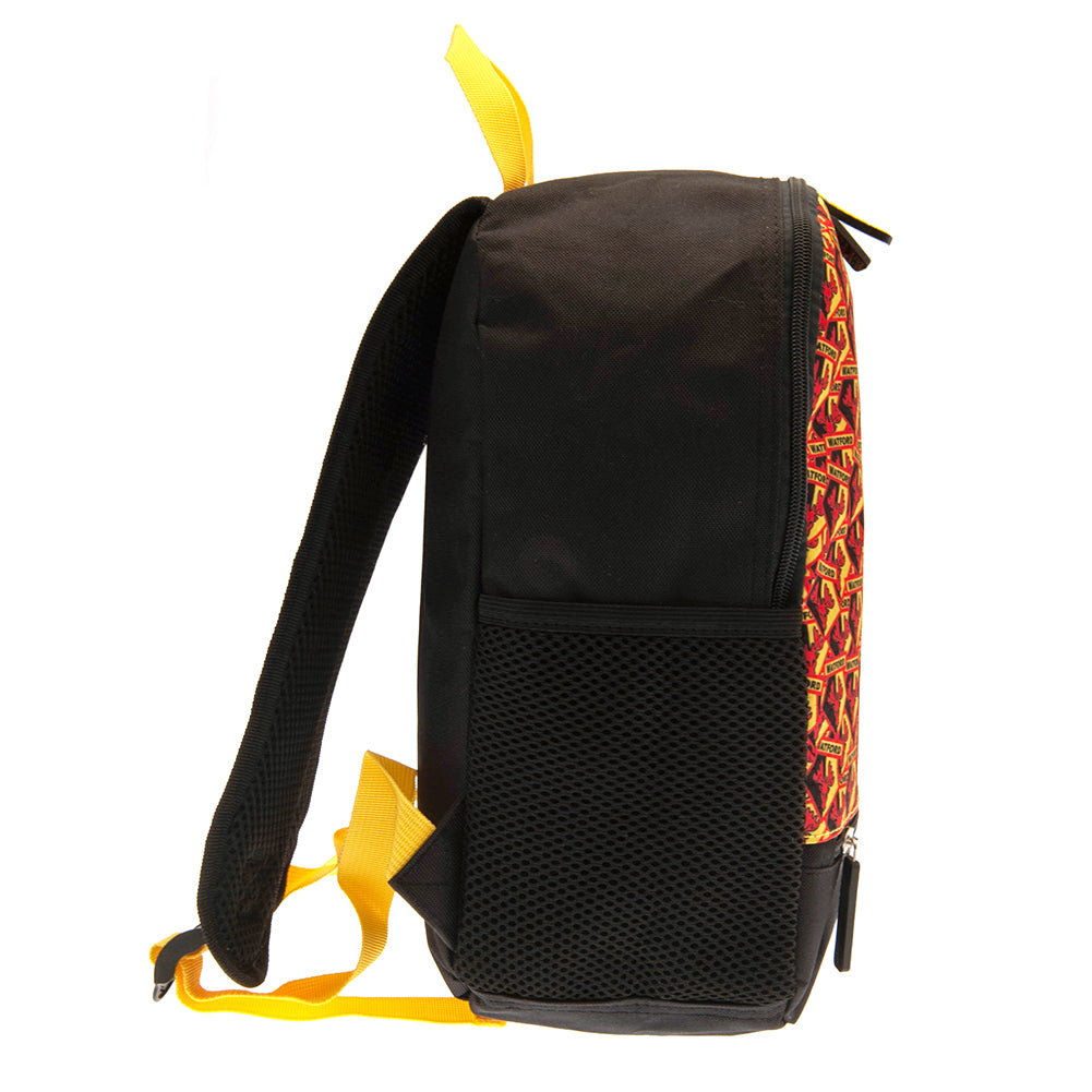 Watford FC Multi Crest Junior Backpack LKT Sport Football>Football League>Watford FC School Backpacks