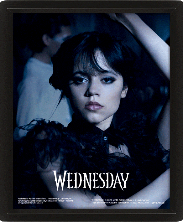 Wednesday Goo Goo Muck Framed 3D Picture LKT Sport Entertainment>TV Series>Wednesday Visual Artwork