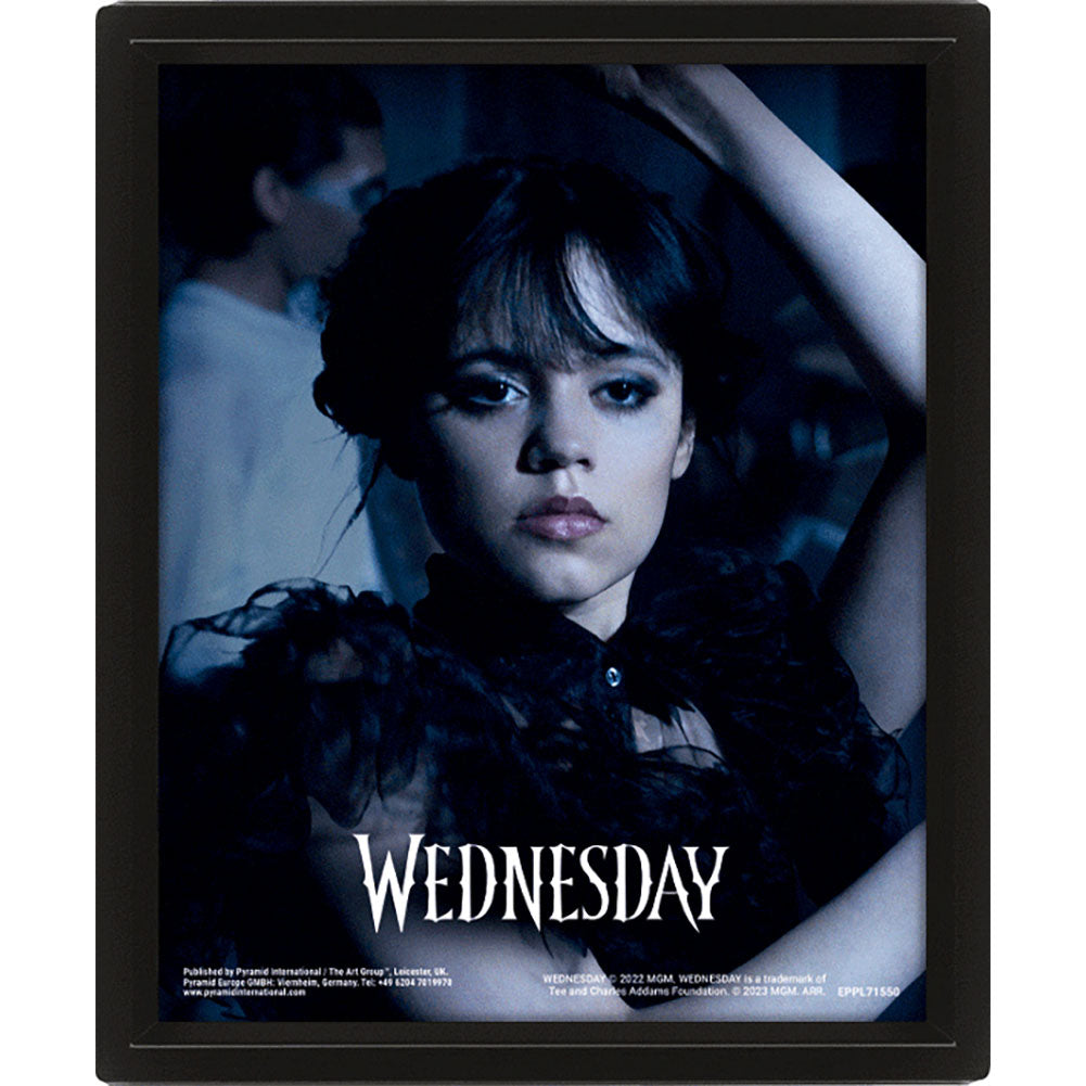 Wednesday Goo Goo Muck Framed 3D Picture LKT Sport Entertainment>TV Series>Wednesday Visual Artwork