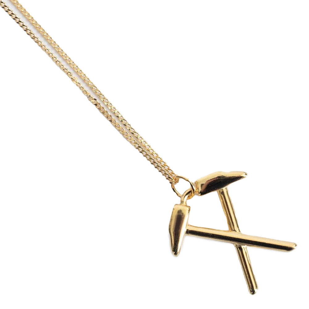 West Ham United FC 18ct Gold Plated on Silver Pendant & Chain LKT Sport Football>Premier League>West Ham United FC