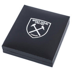 West Ham United FC 18ct Gold Plated on Silver Pendant & Chain LKT Sport Football>Premier League>West Ham United FC