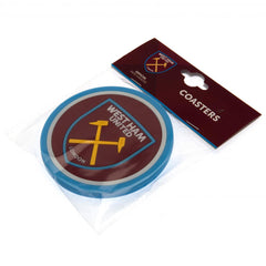 West Ham United FC 2pk Coaster Set LKT Sport Football>Premier League>West Ham United FC Coasters
