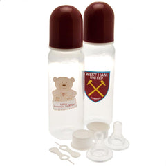 West Ham United FC 2pk Feeding Bottles LKT Sport Football>Premier League>West Ham United FC Baby Bottles