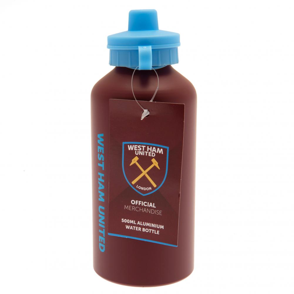 West Ham United FC Aluminium Drinks Bottle MT LKT Sport Football>Premier League>West Ham United FC Water Bottles