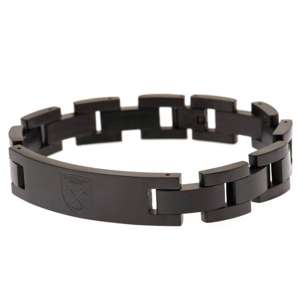 West Ham United FC Black IP Bracelet LKT Sport Football>Premier League>West Ham United FC Bracelets