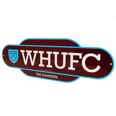 West Ham United FC Colour Retro Sign LKT Sport Football>Premier League>West Ham United FC Novelty Signs