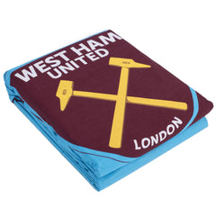 West Ham United FC Colour Split King Duvet Set LKT Sport Football>Premier League>West Ham United FC Duvet Covers