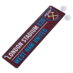 West Ham United FC Colour Window Sign LKT Sport Football>Premier League>West Ham United FC Novelty Signs
