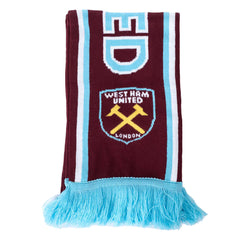 West Ham United FC Crest Scarf LKT Sport Football>Premier League>West Ham United FC Scarves