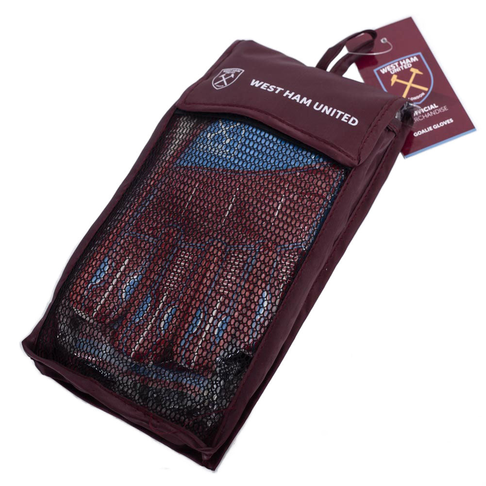West Ham United FC Delta Goalkeeper Gloves Yths LKT Sport Football>Premier League>West Ham United FC Soccer Gloves