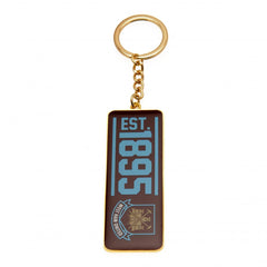 West Ham United FC Established Keyring LKT Sport Football>Premier League>West Ham United FC Keychains