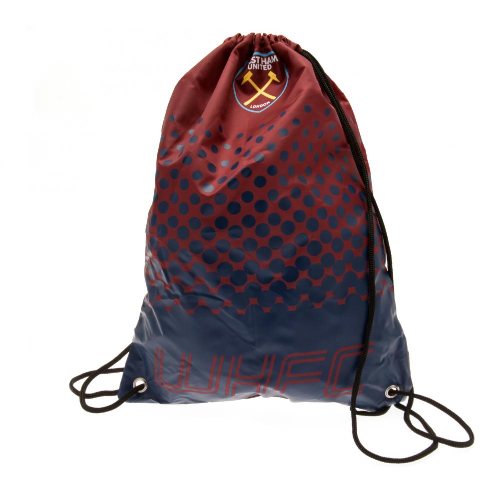 West Ham United FC Fade Gym Bag LKT Sport Football>Premier League>West Ham United FC Gym Duffel Bags