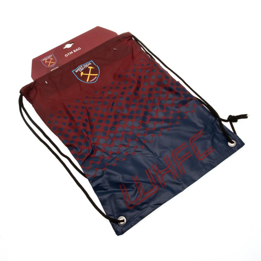 West Ham United FC Fade Gym Bag LKT Sport Football>Premier League>West Ham United FC Gym Duffel Bags