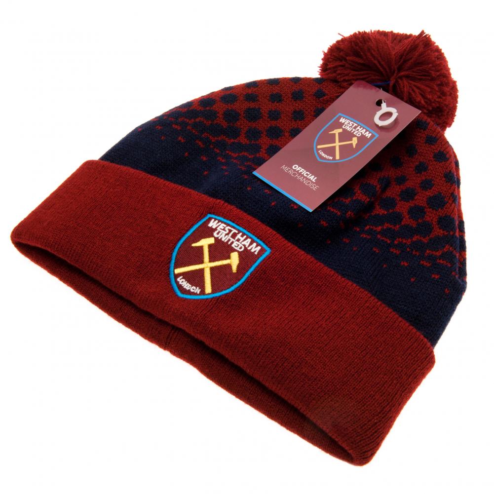 West Ham United FC Fade Ski Hat LKT Sport Football>Premier League>West Ham United FC Beanies