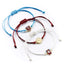 West Ham United FC Friendship Bracelet Set LKT Sport Set of three colourful and quaint friendship braceletsEach bracelet includes a bespoke West Ham charmOfficial licensed productSuitable for ages 14+Approx 14cm with option to extend to 18cm Bracelets