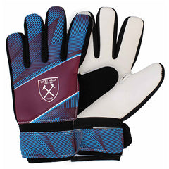West Ham United FC Fuse Goalkeeper Gloves Kids LKT Sport Football>Premier League>West Ham United FC Soccer Gloves