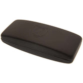 West Ham United FC Glasses Case LKT Sport Black debossed glasses caseSuitable for glasses and sunglassesAlso includes a lense cloth with the club crestOfficial licensed productApprox 16cm x 6.5cm Eyewear Cases