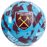 West Ham United FC Graffiti Football LKT Sport Blue 26 panel everyday PVC FootballFeatures a full colour West Ham crest on a graffiti design ballSuitable for 14 yrs and olderOfficial licensed productSize 5 footballApprox 69cm in circumference Soccer Balls